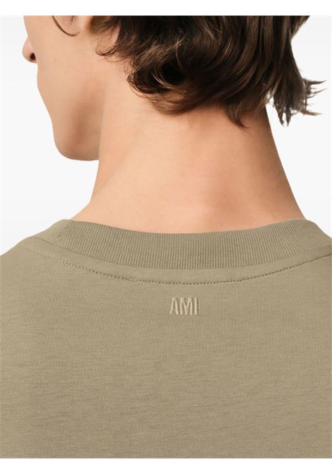 t-shirt adc unisex beige AMI PARIS | HTS060.724375